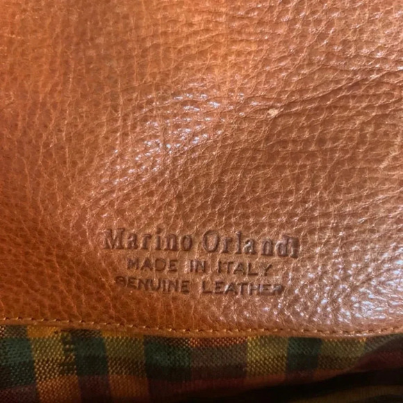 Marino Orlandi Brown Italian Leather Bag - Picture 13 of 14